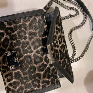 Michael Kota Cheetah crossbody
